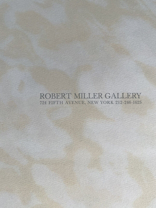 Robert S. Zakanitch Exhibition Lithograph Art Print 1978