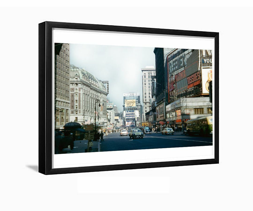 Times Square Feb 1953 New York City Manhattan Framed Photo