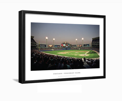 Comiskey Park Chicago Baseball Stadium Photo Framed Ready to Hang 8"X10" Art