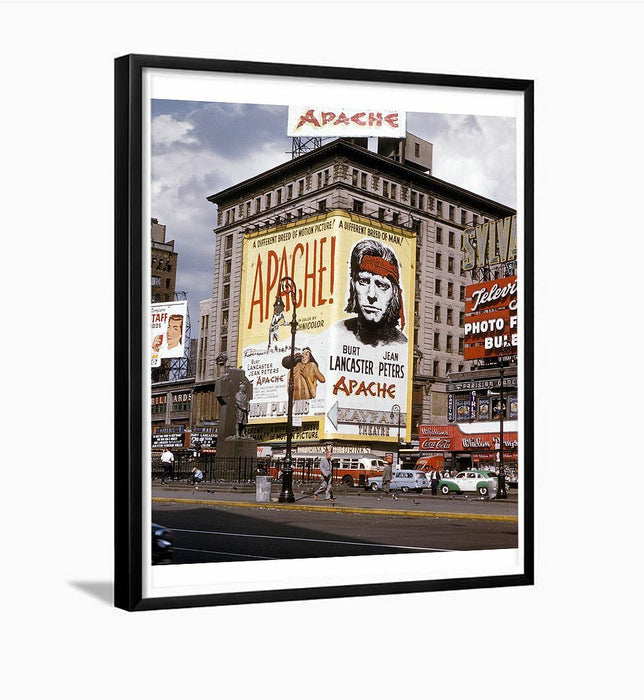 Apache Times Square New York City Framed Photo Wall Art