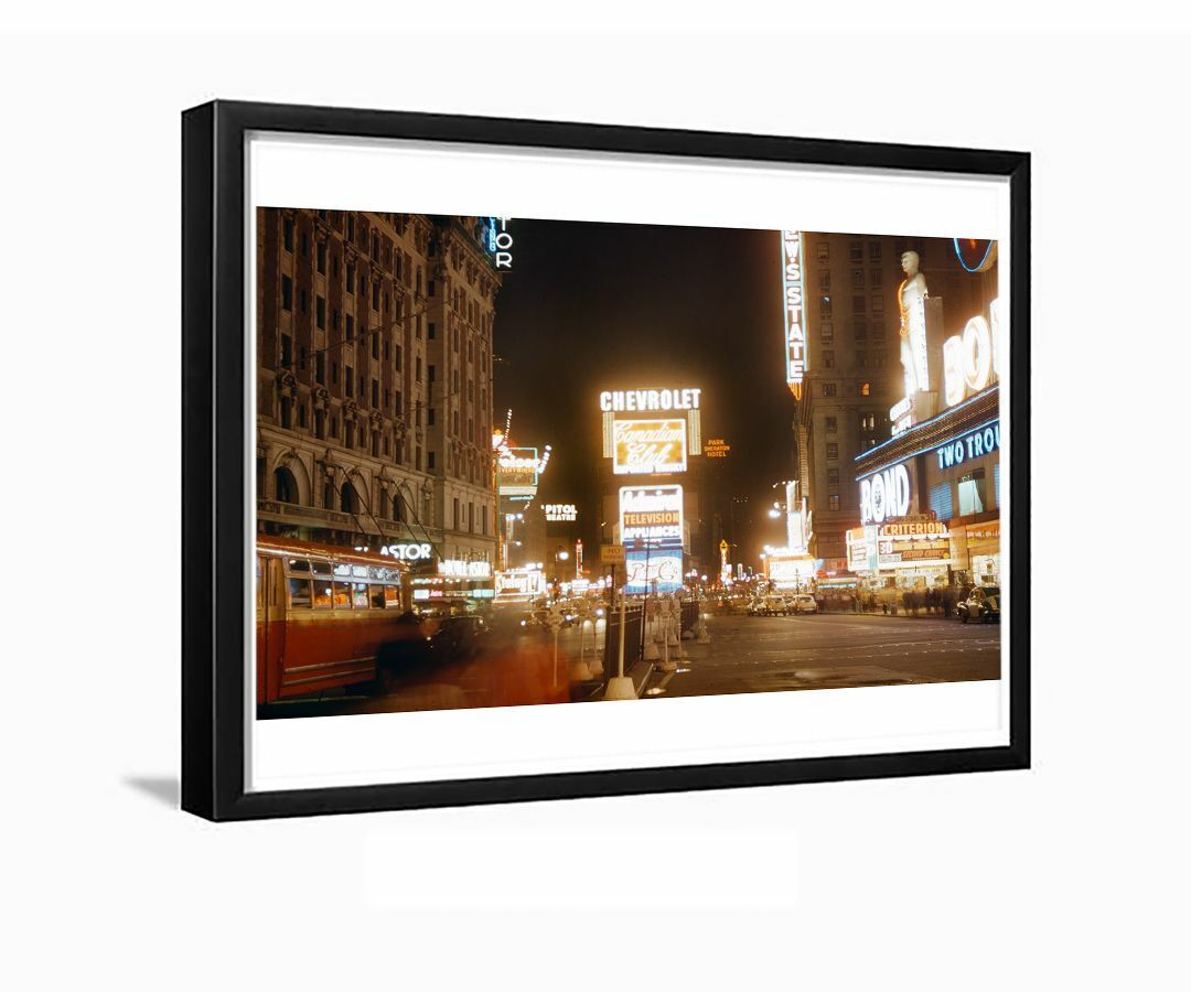 Times Square 1953 New York City Framed Photo — Old NYC Photos