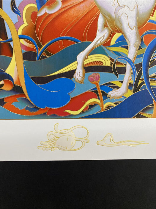 James Jean Art Print Limited Edition, Forager, Adrift Sun Tarot Embossed Foil