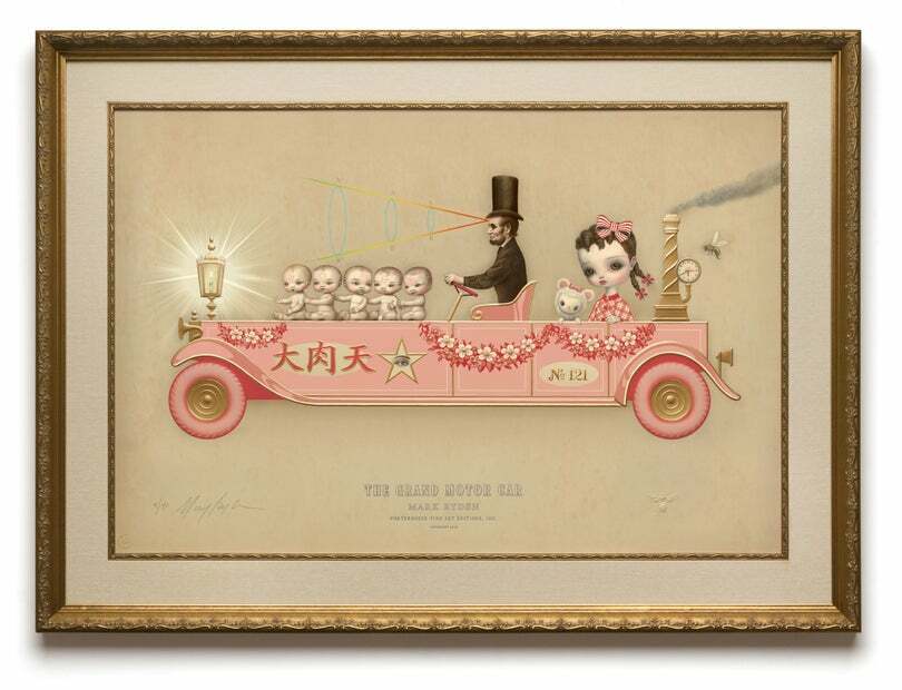 Mark Ryden The Grand Motor Car Limited Edition Serigraph Hand Signed