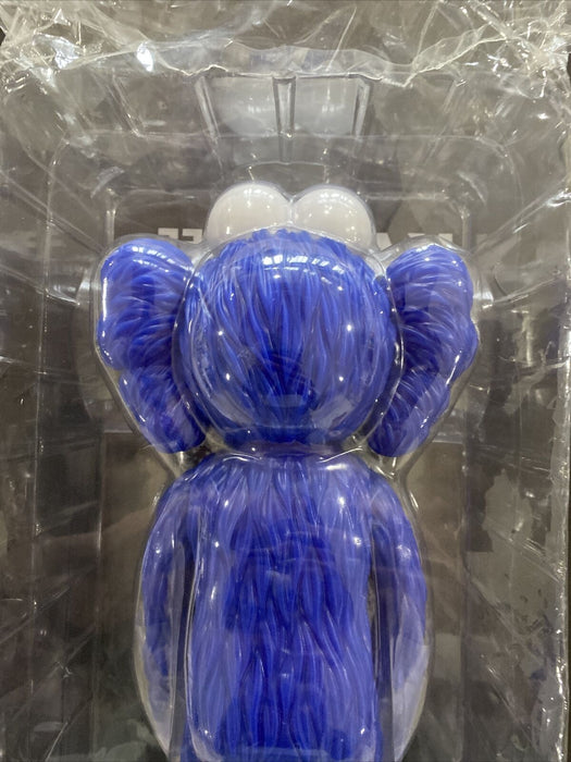 KAWS BFF MoMA Blue Exclusive Figure 2017 Medicom Toy with Original Receipt