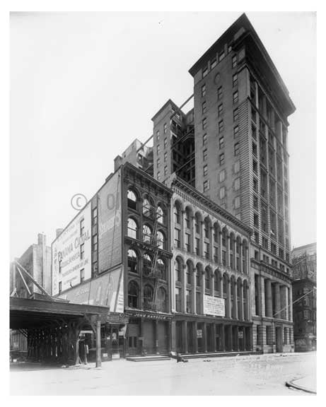 334 Broadway  1912 - Tribeca Downtown Manhattan NYC Old Vintage Photos and Images