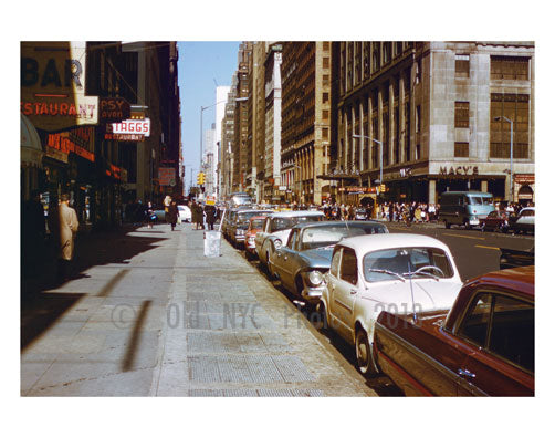 34th Steet Macy's - Midtown Manhattan - New York, NY Old Vintage Photos and Images