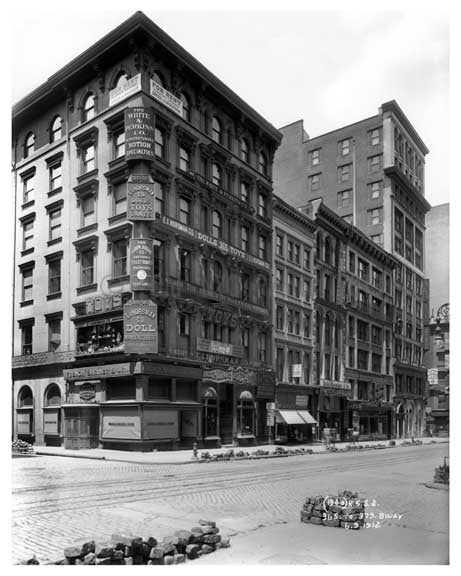 365 to 379 Broadway   1912 - Tribeca Downtown Manhattan NYC Old Vintage Photos and Images