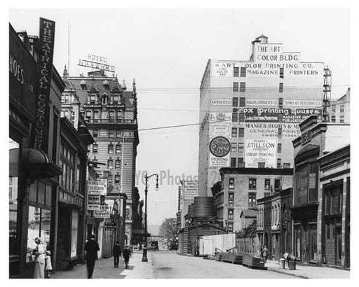 38th Street & Broadway - Midtown Manhattan - NY 1914 B Old Vintage Photos and Images