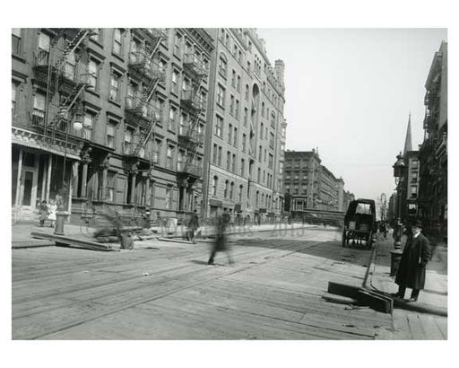 38th Street & Lexington  - Midtown -  Manhattan NYC 1913 Old Vintage Photos and Images