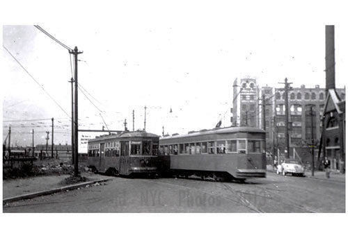 39th Street & 2nd Ave Trolley Old Vintage Photos and Images