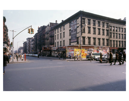 3rd Ave & 8th St - Lower East Side - Manhattan - New York, NY Old Vintage Photos and Images