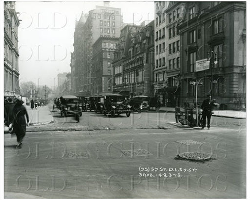 3rd Avenue and 57th Street 1918 Old Vintage Photos and Images
