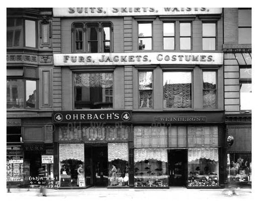 4- 6 w 14th Street - Greenwich Village - Manhattan, NY 1916 Old Vintage Photos and Images