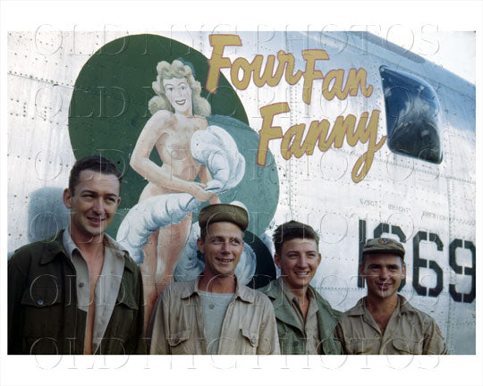 4 Fan Fanny Bomber Samar 1944 Old Vintage Photos and Images