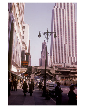 42nd St 1942 Midtown Manhattan - New York, NY Old Vintage Photos and Images