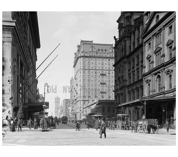 42nd Street 1900 Midtown Manhattan Old Vintage Photos and Images