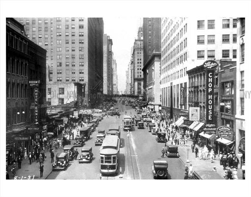 42nd Street August 1931 Midtown Manhattan Old Vintage Photos and Images