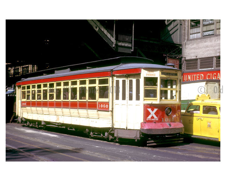 42nd Street trolley Old Vintage Photos and Images