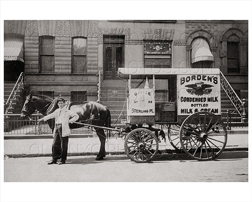 454 14th Street Park Slope Bordens Wagon Old Vintage Photos and Images