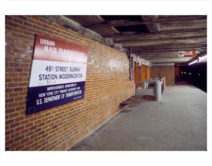 49th St Subway Station Old Vintage Photos and Images