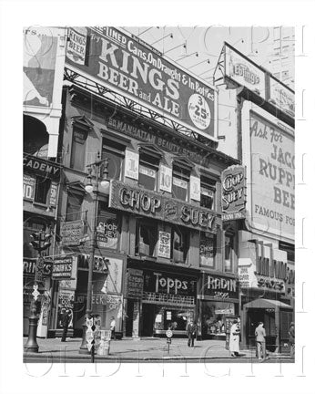 4th Ave and East 14th Street Greenwich Village, NYC Old Vintage Photos and Images