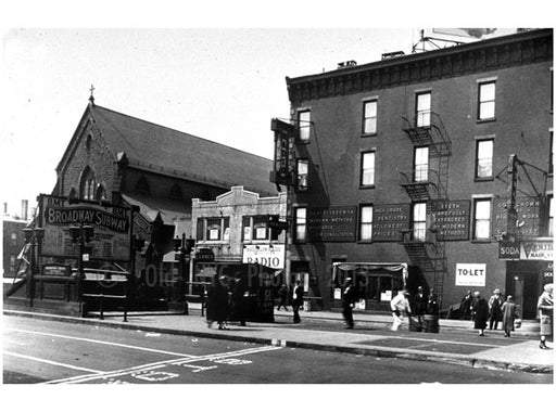 4th Ave Station - BMT to Manhattan 1913 Sunset Park Brooklyn NY Old Vintage Photos and Images
