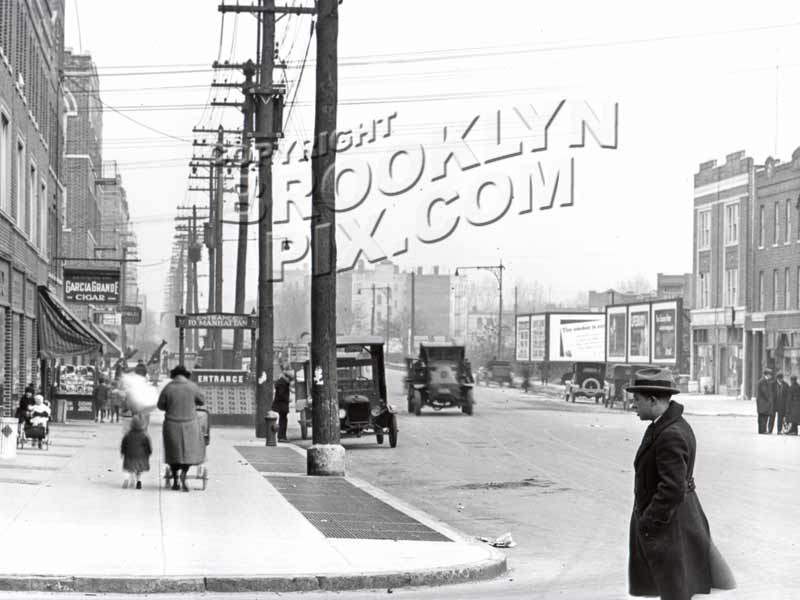4th Avenue looking from 87th to 86th Street, 1923