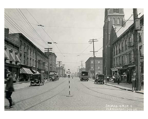 4th Street & Vernon Ave  1922  - Long island City  - Queens, NY Old Vintage Photos and Images