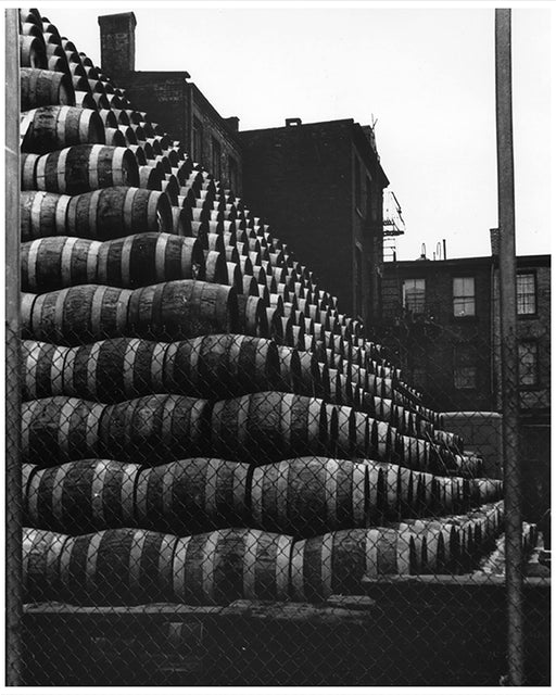 Beer Keg Mountain, Greenpoint Brooklyn - 1950's