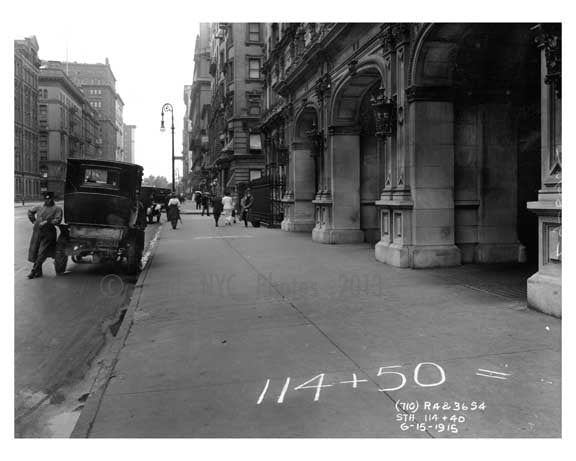 55th Street & 7th Avenue - Midtown Manhattan 1914 C Old Vintage Photos and Images