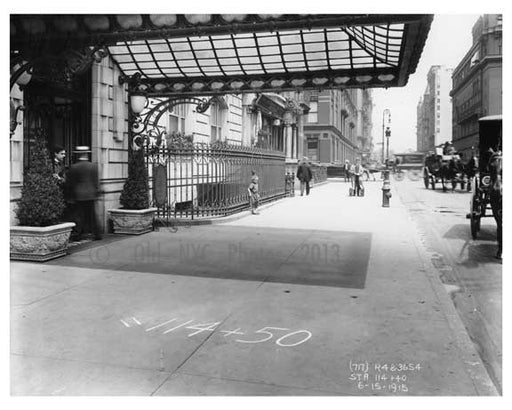 55th Street & 7th Avenue - Midtown Manhattan 1914 D Old Vintage Photos and Images