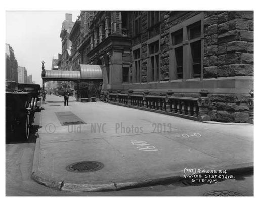 57th Street & 7th Avenue - Midtown Manhattan 1914 F Old Vintage Photos and Images
