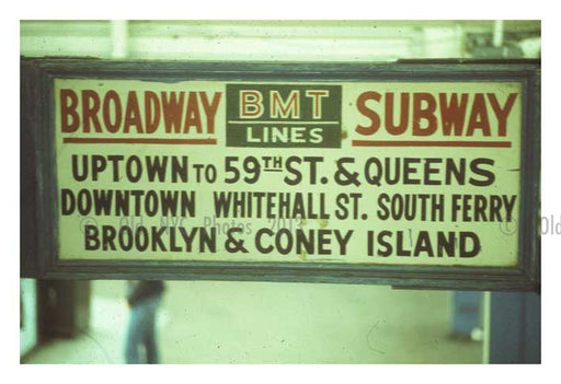 59th St. BMT Station Old Vintage Photos and Images