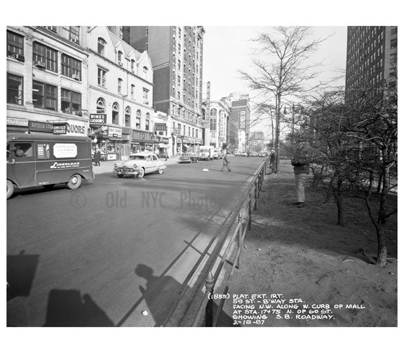59th St. & Broadway Old Vintage Photos and Images