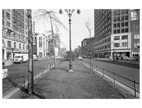 59th St. & Broadway - middle of the road Old Vintage Photos and Images