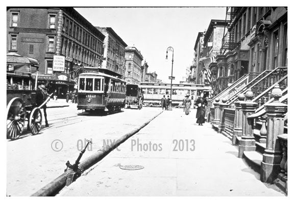 59th Street Early 1900's Midtown Manhattan Old Vintage Photos and Images