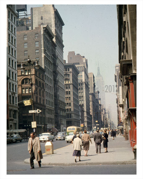 5th Avenue & 12th Street Greenwich Village - Downtown Manhattan Old Vintage Photos and Images