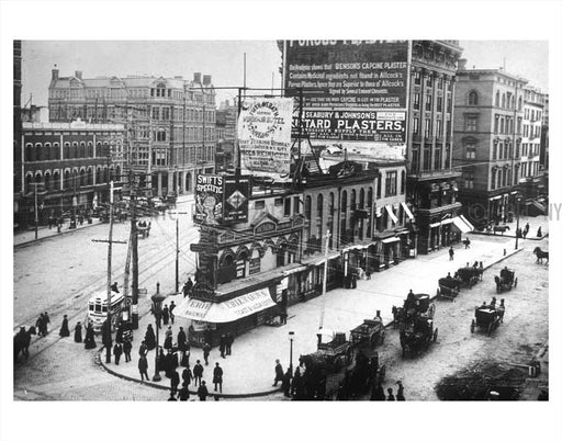 5th Ave & Broadway - Midtown Manhattan Old Vintage Photos and Images