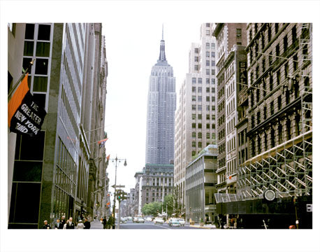 5th Avenue Empire State Buiding Old Vintage Photos and Images