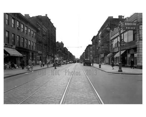 5th Avenue looking Southwest between Baltic & Park Place Park Slope - Brooklyn NY Circa 1918 Old Vintage Photos and Images