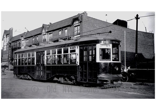 5th Avenue  Trolley Line 1939 Old Vintage Photos and Images