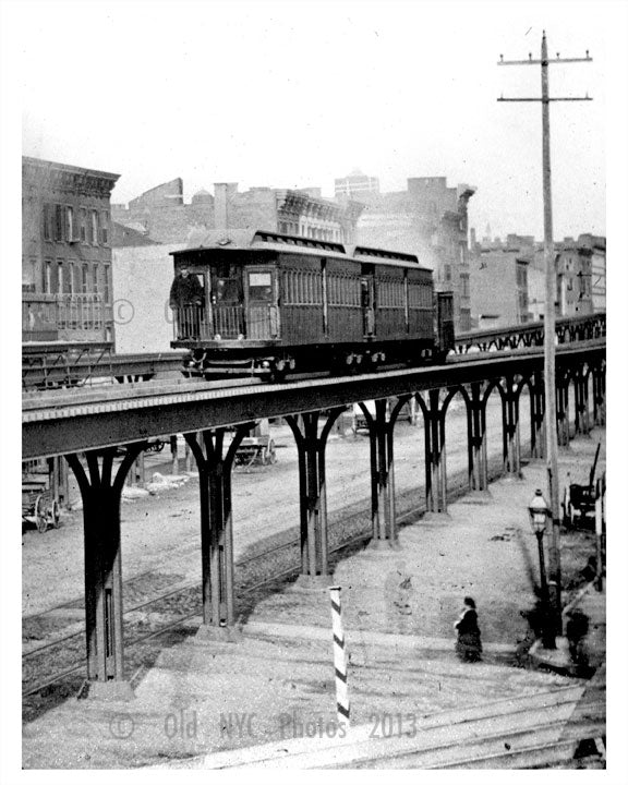 60th Street at 9th Ave - Upper West Side - Manhattan, NY Old Vintage Photos and Images