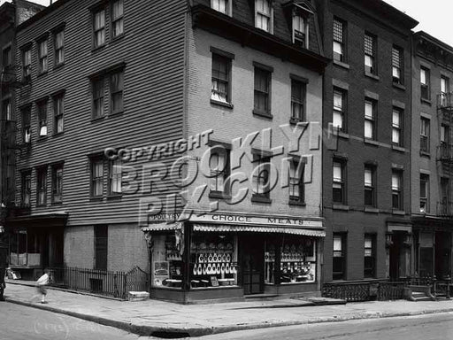64 Hicks Street, corner of 27 Cranberry Street in the 1920s Old Vintage Photos and Images
