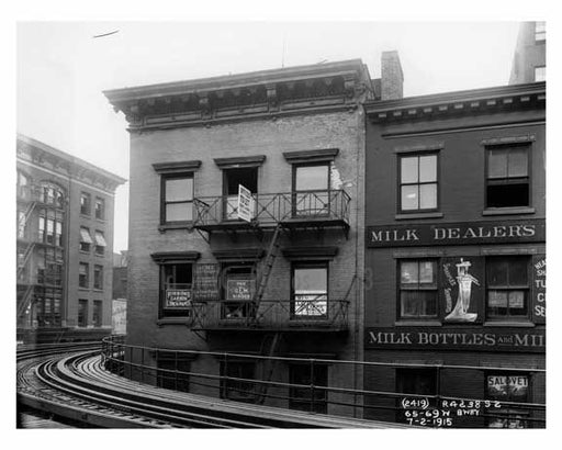 65- 69 West Broadway - Tribeca - Manhattan  1914 II Old Vintage Photos and Images