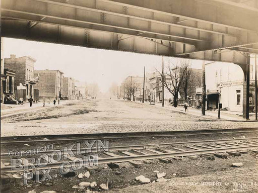 65th Street & New Utrecht Avenue, looking northwest, 1918