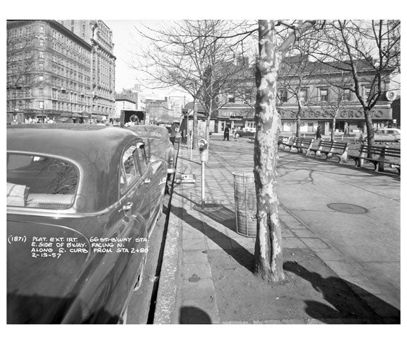 66th Street & Broadway  - Upper West Side - Manhattan - New York, NY Old Vintage Photos and Images