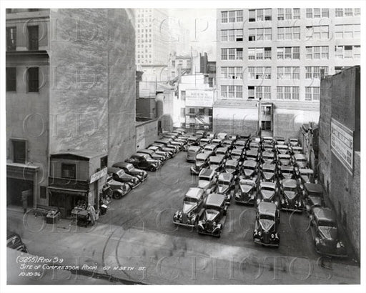 67 West 35th St Site of Compressor Room Manhattan NYC 1936 Old Vintage Photos and Images