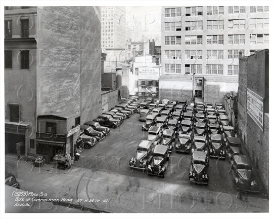 67 West 35th St Site of Compressor Room Manhattan NYC 1936 Old