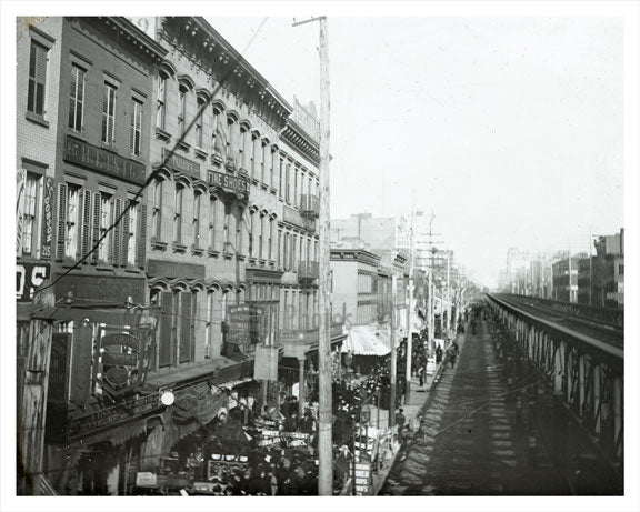 6th Ave & West 15th - Chelsea - Manhattan - New York, NY Old Vintage Photos and Images