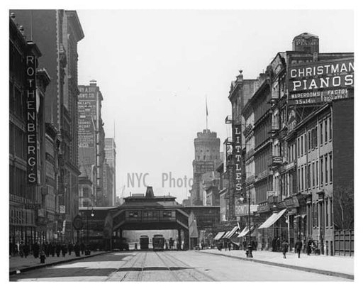 6th Avenue & 14th Street - Greenwich Village - Manhattan, NY 1916 B Old Vintage Photos and Images